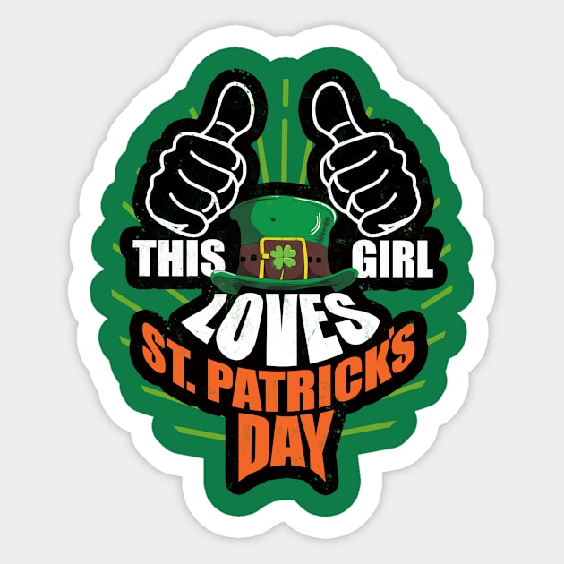 st patricks day shirt Sticker by ThyShirtProject - Affiliate